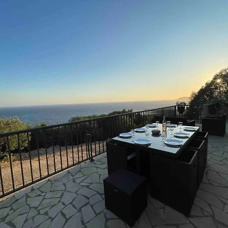 Villa Corse Sea View 180 Ac 4 Bedeooms Sleeps 10 *
